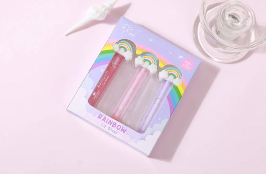 Rainbow lip-gloss Set
