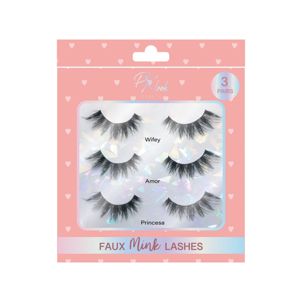 Pestañas PxLook Faux Mink